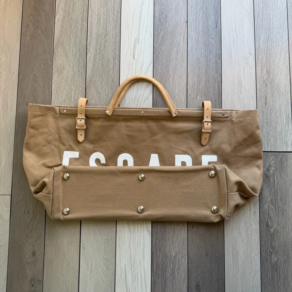 Forestbound ESCAPE Canvas Utility Bag In Khaki